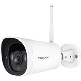 Foscam G4C, 2K Starlight WiFi udendørs sikkerhedskamera (hvid)
