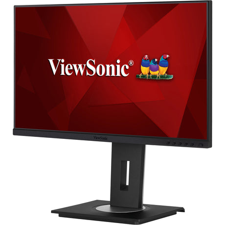 Viewsonic vg2448a-2 24 skærm (sort (mat) sølv, 1x HDMI, 1x skærmport, USB-C, USB-A, lyd, 100hz)