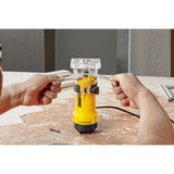 Stanley 550w kantfræser (gul sort)