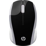 Hp trådløs mus 200 (sort sølv, 1000 dpi)