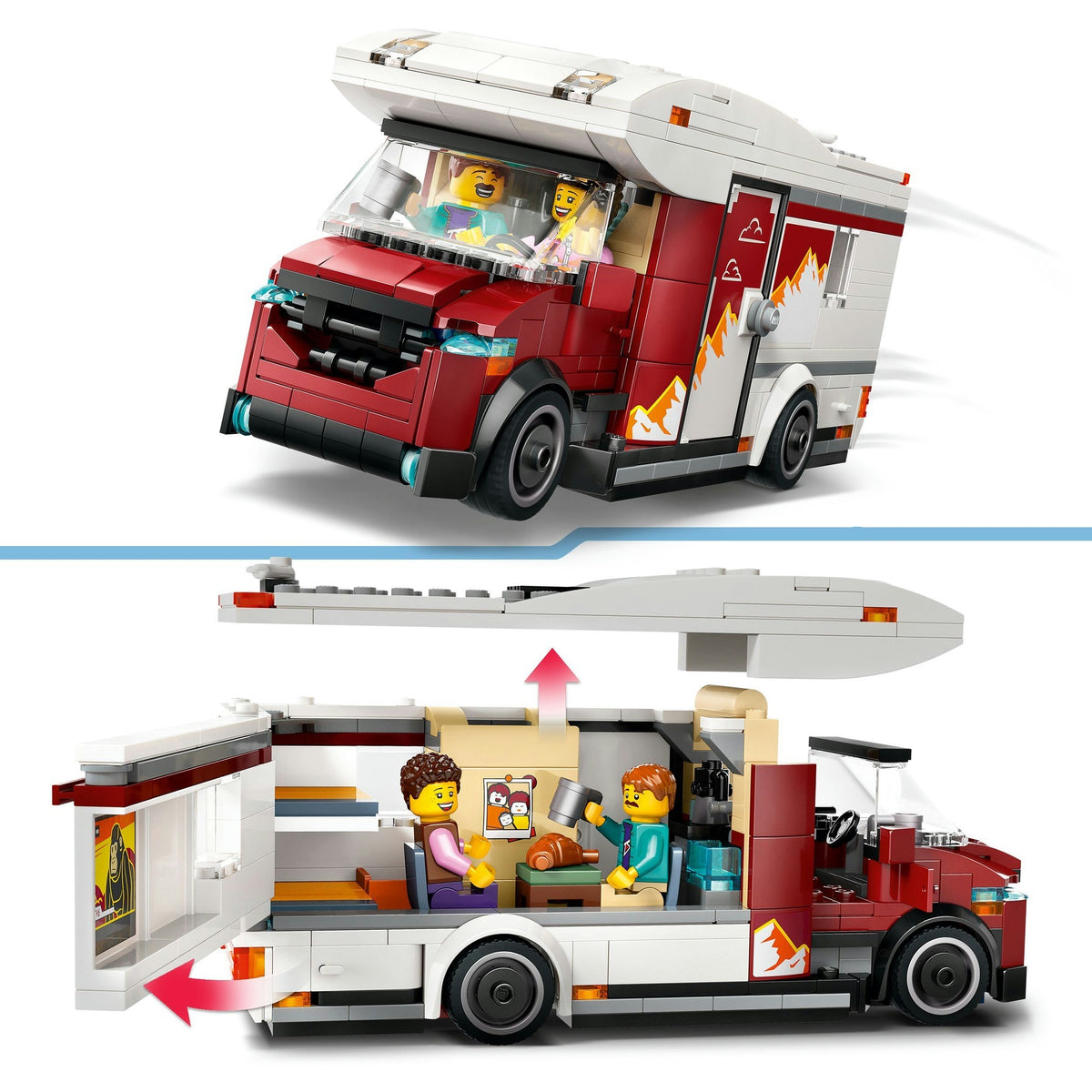 Lego city adventure autocamper sæt - 60454