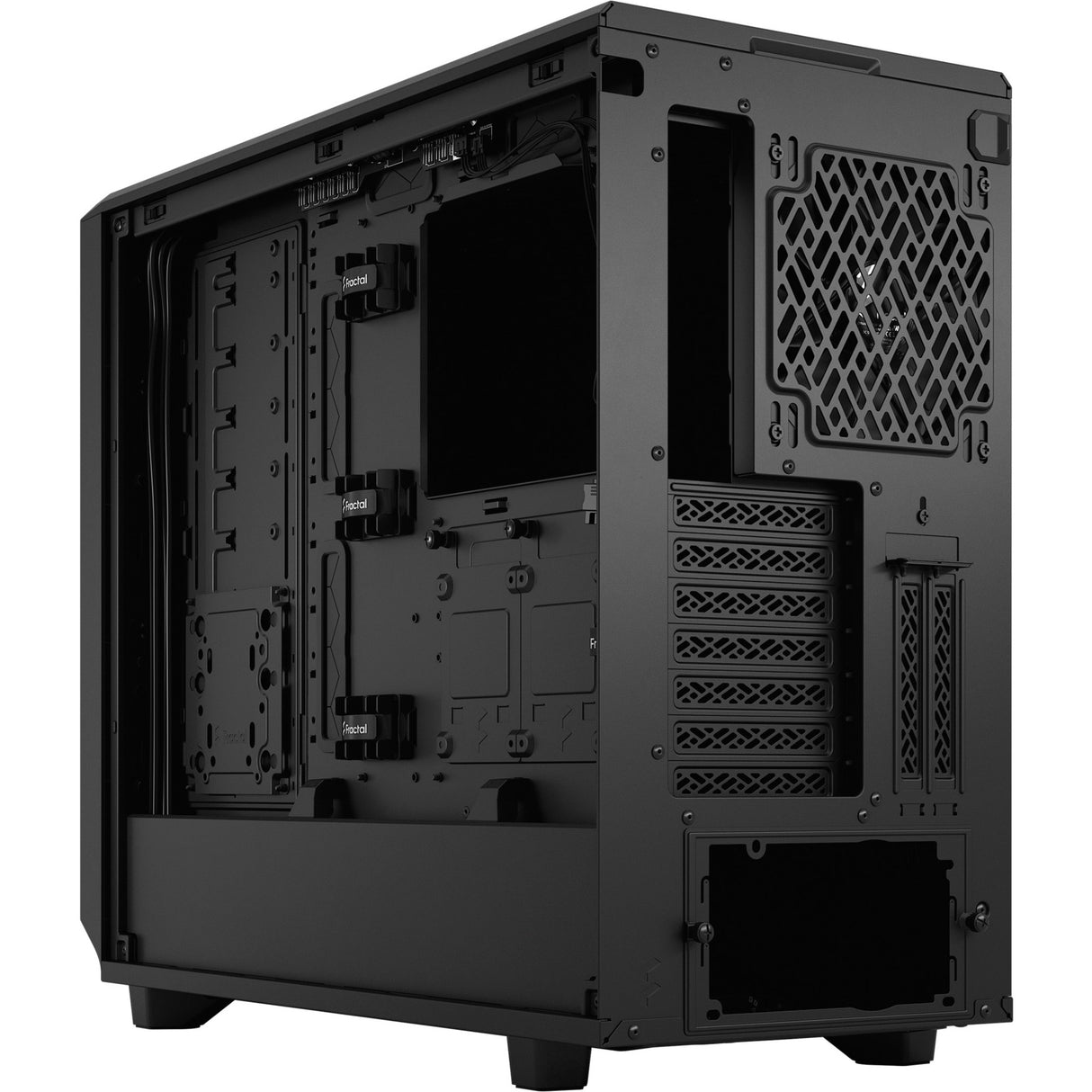Fractal design meshify 2 midi tårnhus (sort | 2x USB-A | 1x USB-C)