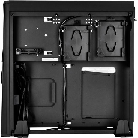 Silverstone sst-rvz02b-w vinduessæt skrivebordskabinet (sort | 2x USB-A | vindue)