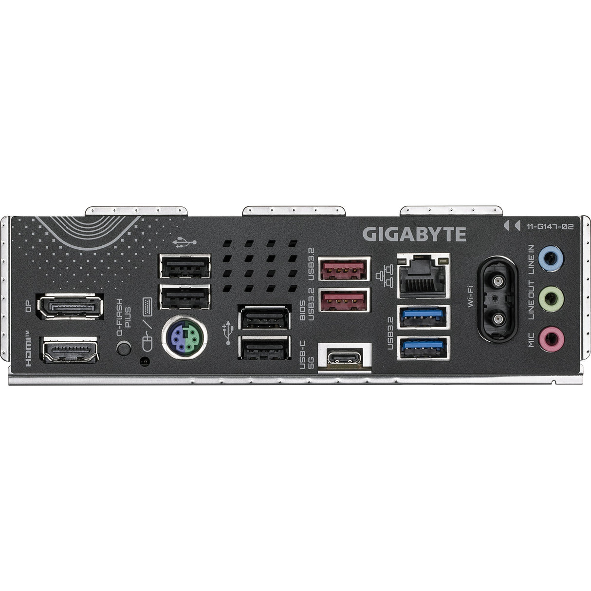 Gigabyte B850 Eagle WiFi6E Socket AM5 bundkort (sort grå, RAID, GB-LAN, WiFi 6e, BT, lyd, ATX)