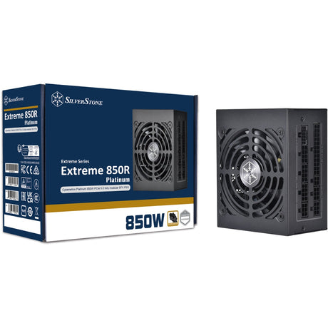 Silverstone sst-ex850r-pm modulær 850 watt strømforsyning (sort, 2x pcie)