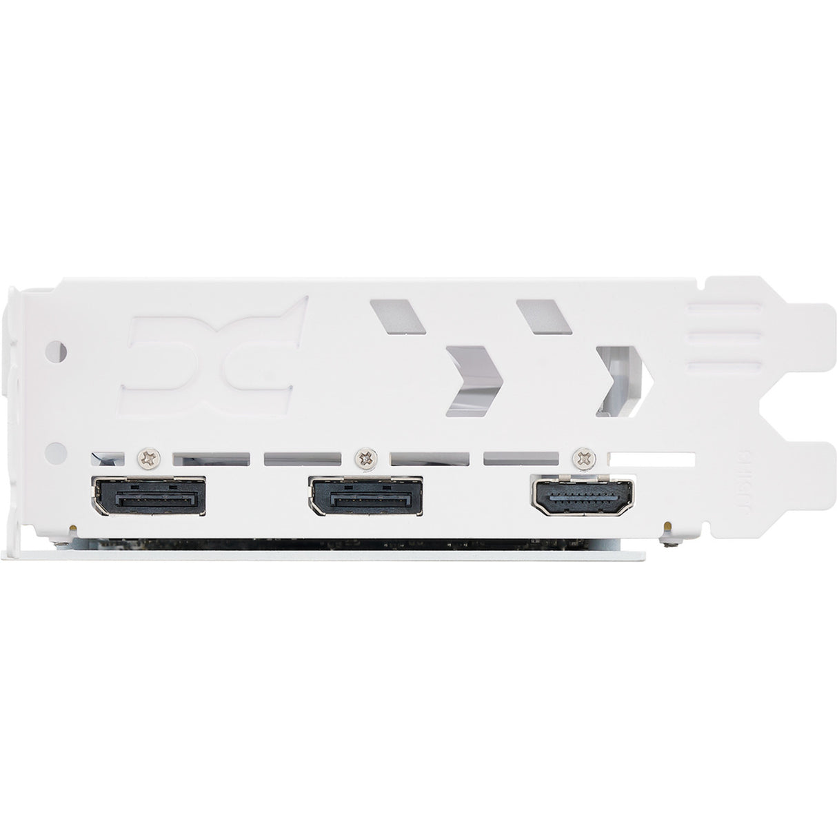 Powercolor Radeon RX 9060 XT Hellhound Spectral White 16G grafikkort (hvidt, RDNA4, GDDR6, 2x Display Port, 1x HDMI 2.1)