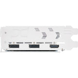 Powercolor Radeon RX 9060 XT Hellhound Spectral White 16G grafikkort (hvidt, RDNA4, GDDR6, 2x Display Port, 1x HDMI 2.1)