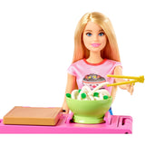 Barbie nudelbar legesæt og dukke