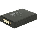 Delock dvi 2 - 1 switch tovejs 4k 30 hz dvi switch (sort)
