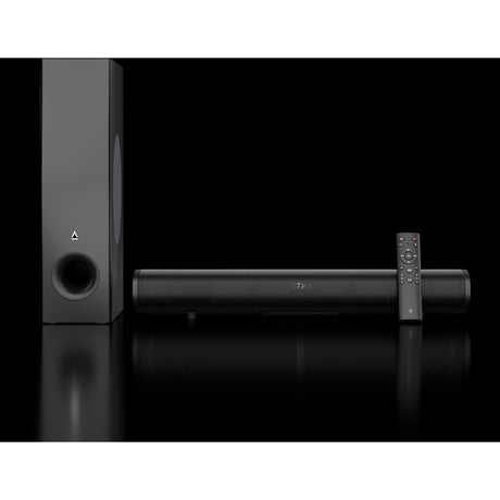 Creative stage pro soundbar (sort, HDMI 2.0, Bluetooth, USB-lyd)