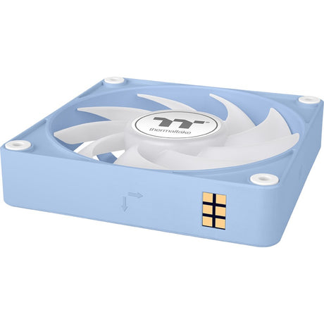 Thermaltake ct120 ex argb sync pc køleblæser hortensiablå (3-fan pakke) kuffertventilatorer (lyseblå, 3 stk., 120 x 120 x 25 mm, pwm)