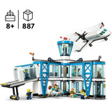 Lego city - lufthavn med legetøj til flykonstruktion (60502)