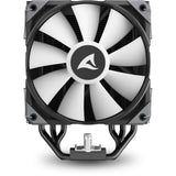 Sharkoon a50 rgb cpu køler (sort, 4-benet pwm blæserstik)