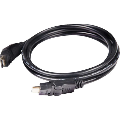 Club 3D HDMI 2.0 360° roterende kabel (sort, 2 meter, 4K 60Hz)
