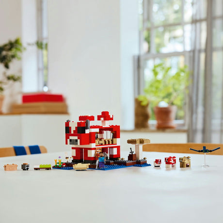 Lego minecraft the mooshroom house - 21270