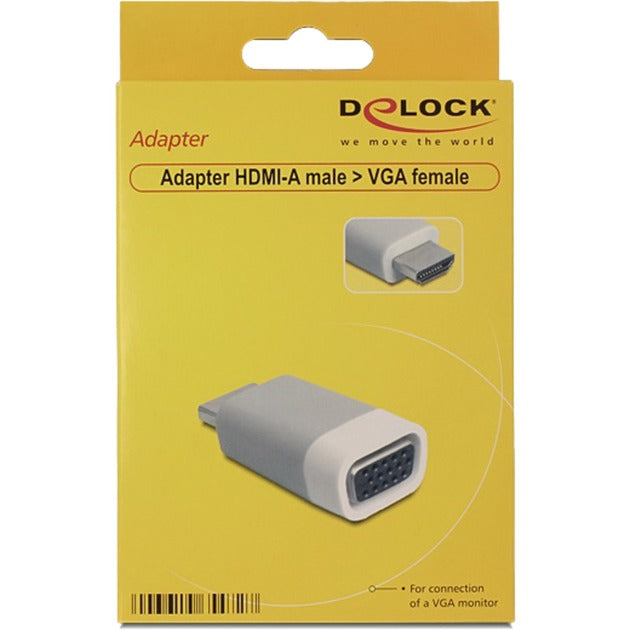 Delock-adapter HDMI til VGA (grå)