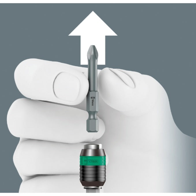 Wera bit-safe 61 universal 1, 61-delt bit sæt (sort grøn)