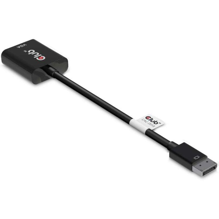 Club 3D Displayport 1.1 til VGA aktiv adapter (sort)