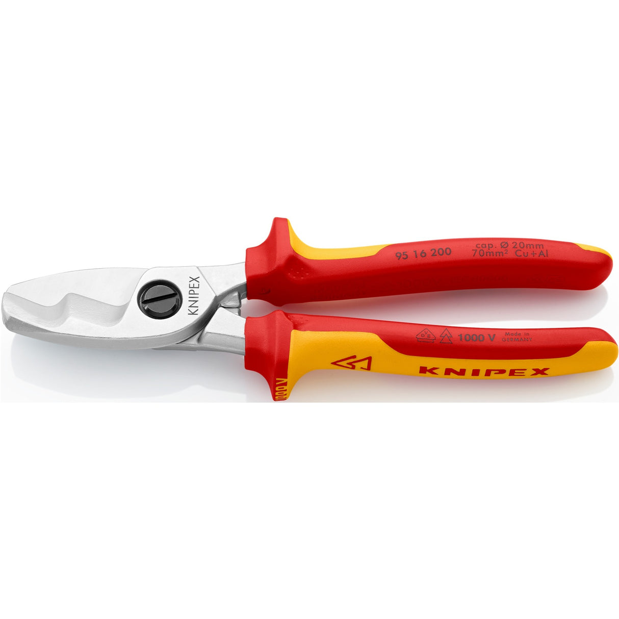 Knipex kabelskærer 200 mm - 9516200
