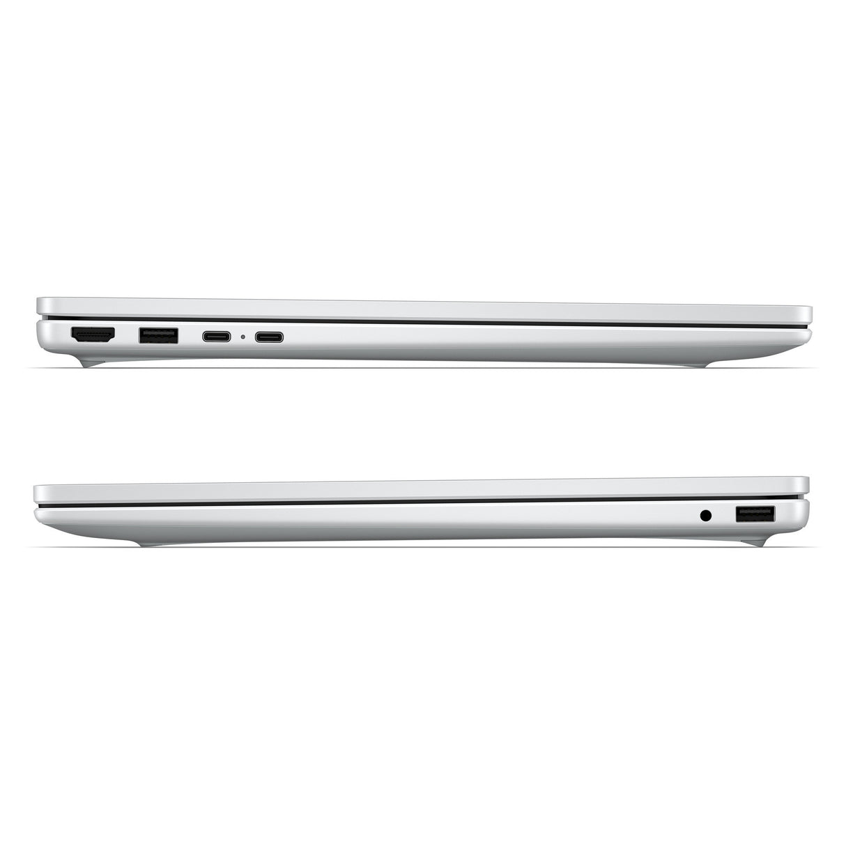 Hp omnibook 3 laptop ai 17-dg0013ndx (e10krea) 17.3 laptop (zilver | core 3 304 | intel graphics | 8 gb | 512 gb ssd)