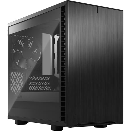 Fractal design definerer 7 nano sort TG lys tonet midi tårnhus (sort | 4x USB-A | 1x USB-C | vindue)