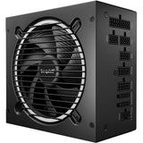 Vær stille! ren effekt 13 m modulær 1000 watt strømforsyning (sort, 1x 12v-2x6, 4x pcie)
