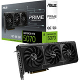 Asus Prime GeForce RTX 5070 OC grafikkort (DLSS 4, 3x Display Port, 1x HDMI 2.1)