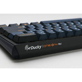 Ducky one 3 pro mini rgb mekanisk gaming-tastatur (sort, us-layout (qwerty), cherry mx2a brown, 60%, rgb led, double-shot pbt, quack mekanik, hot swap)