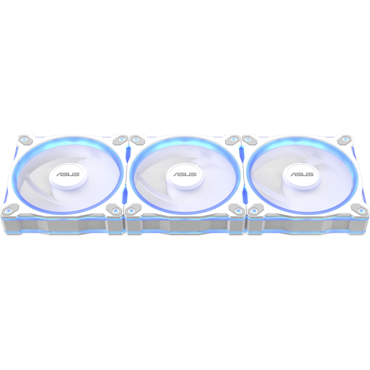 Asus prime mr120 argb reverse ventilator - triple pack case fans (hvide, 3 styk, 120 x 120 x 28 mm, 3 styk)
