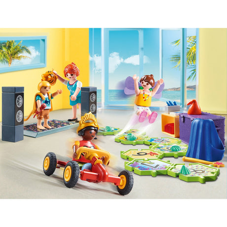 Playmobil familiesjov - byggelegetøj til børneklub (70440)