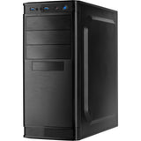 Inter-tech IT-5905 midi tårnhus (sort | 2x USB-A)
