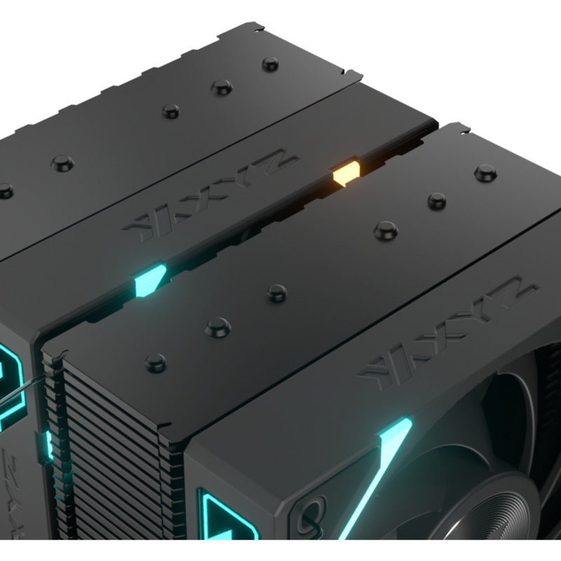 Xyz PC Gear Thermax 6 Duo RGB CPU-køler (sort, ARGB, PWM)