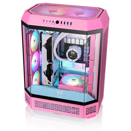 Thermaltake ct120 ex reverse argb sync pc køleventilator pink (3-fan pack) case fans (pink, 3 styks, 120 x 120 x 25 mm, pwm)