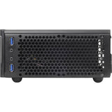 Silverstone milo ml05b htpc-hus (sort | 2x usb-a)