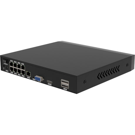 Foscam fn9108he, 8-kanals 5mp poe netværksvideooptager (sort, poe, uden hdd)