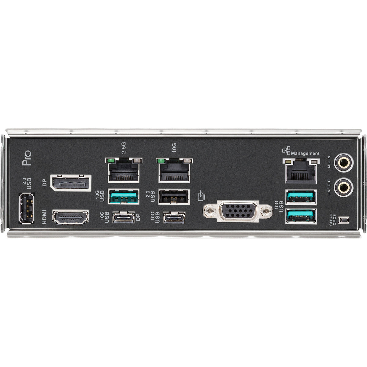Asus pro ws b850m-ace se socket am5 moederbord (raid, 10gb-lan, sound, µatx)