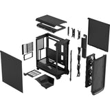 Fractal design meshify 3 midi tårnhus (sort | 2x USB-A | 1x USB-C)