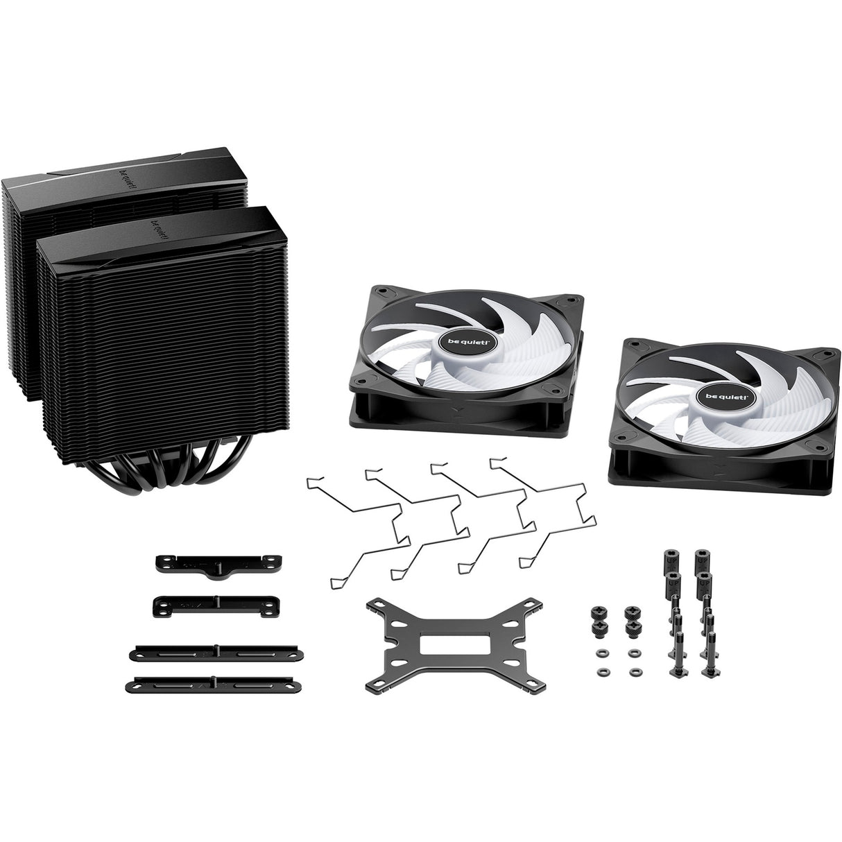 Vær stille! Pure Rock Pro 3 LX RGB CPU-køler (sort)