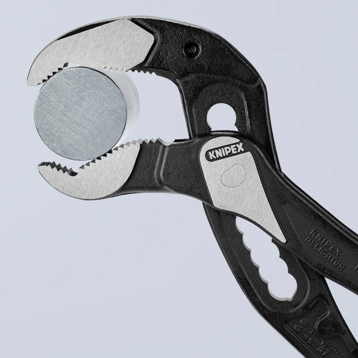 Knipex Alligator XL vandpumpetang 8801400 Svensk vandpumpetang (sort rød, 400 mm)