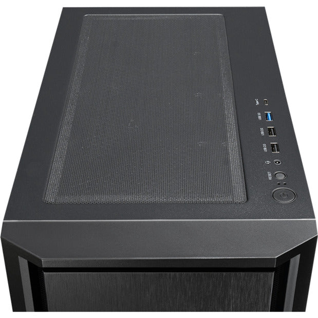 Chieftec pro midi q midi tårnhus (sort | 3x USB-A | 1x USB-C)