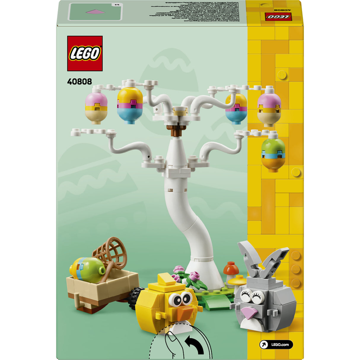 Lego ægjagt med kanin og kylling byggelegetøj (40808)