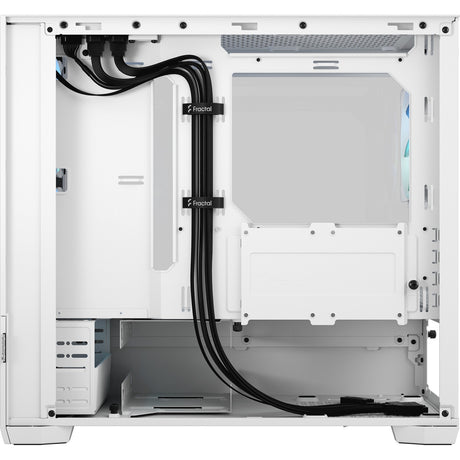 Fractal design pop mini air rgb midi tårnhus (hvid | 2x usb-a | rgb | vindue)