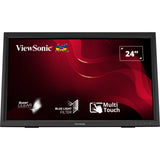 Viewsonic IR berøringsskærm TD2423 24 (sort, 1x HDMI, VGA, DVI-D, USB-A, USB-B)