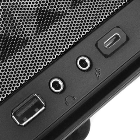 Silverstone sst-sg13b-c mini tårnhus (sort | 1x USB-A | 1x USB-C)