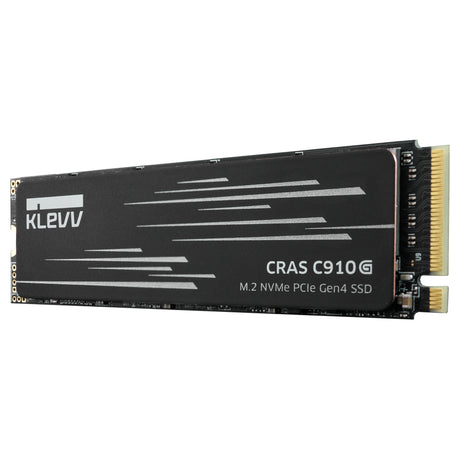 Klevv cras c910g 2 tb ssd (zwart, k02tbm2sp0-10g, pcie gen 4.0 x4, nvme 2.0)