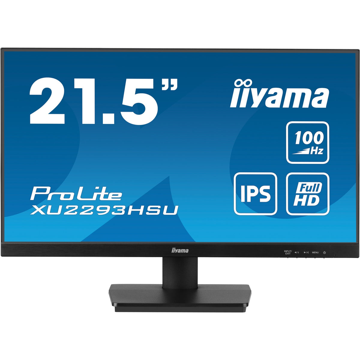 Iiyama prolite xu2293hsu-b7 21.5 skærm (sort, HDMI, skærmport, 2x USB-A, USB-B)