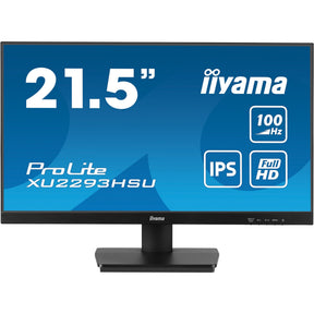 Iiyama prolite xu2293hsu-b7 21.5 skærm (sort, HDMI, skærmport, 2x USB-A, USB-B)