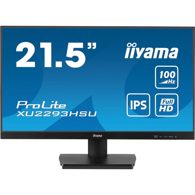 Iiyama prolite xu2293hsu-b7 21.5 skærm (sort, HDMI, skærmport, 2x USB-A, USB-B)