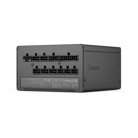 Fractal design ion gold 3 modulaire 1000 watt voeding (zwart, 1x 12v-2x6, 3x pcie)