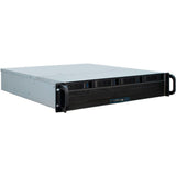 Inter-tech ipc 2u-2404l sata rack-hus (sort | 2x usb-a)
